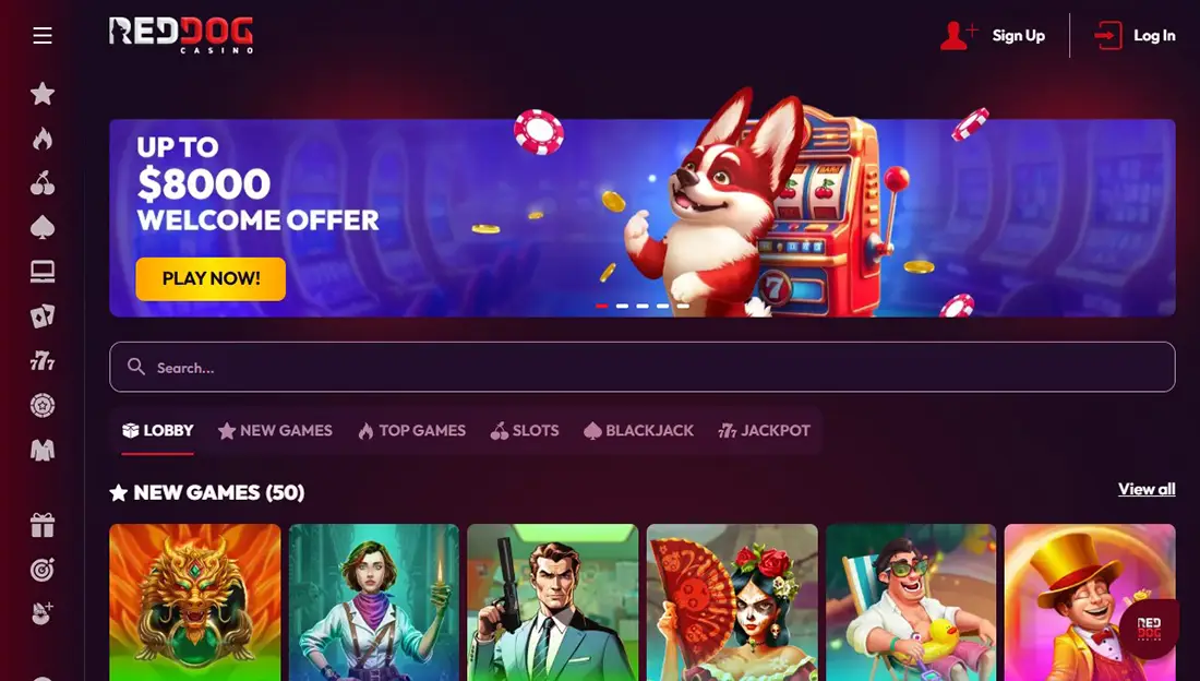 Red Dog website